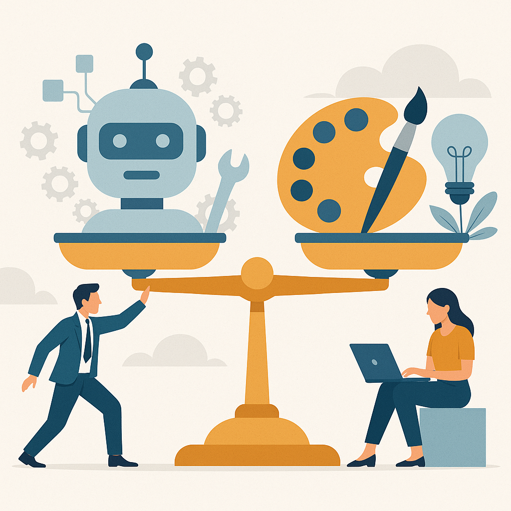 Balance Automation and Creativity in Content Strategy