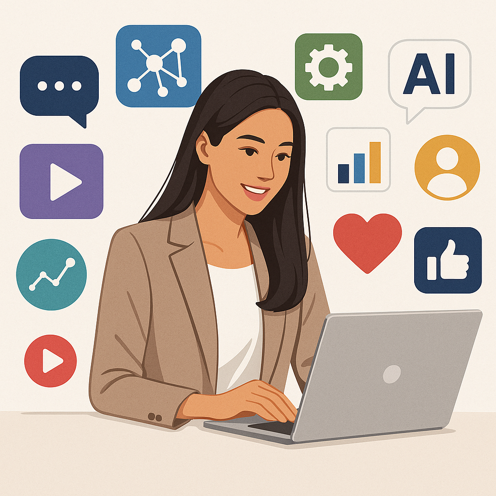10 AI Tools Transforming Social Media Marketing