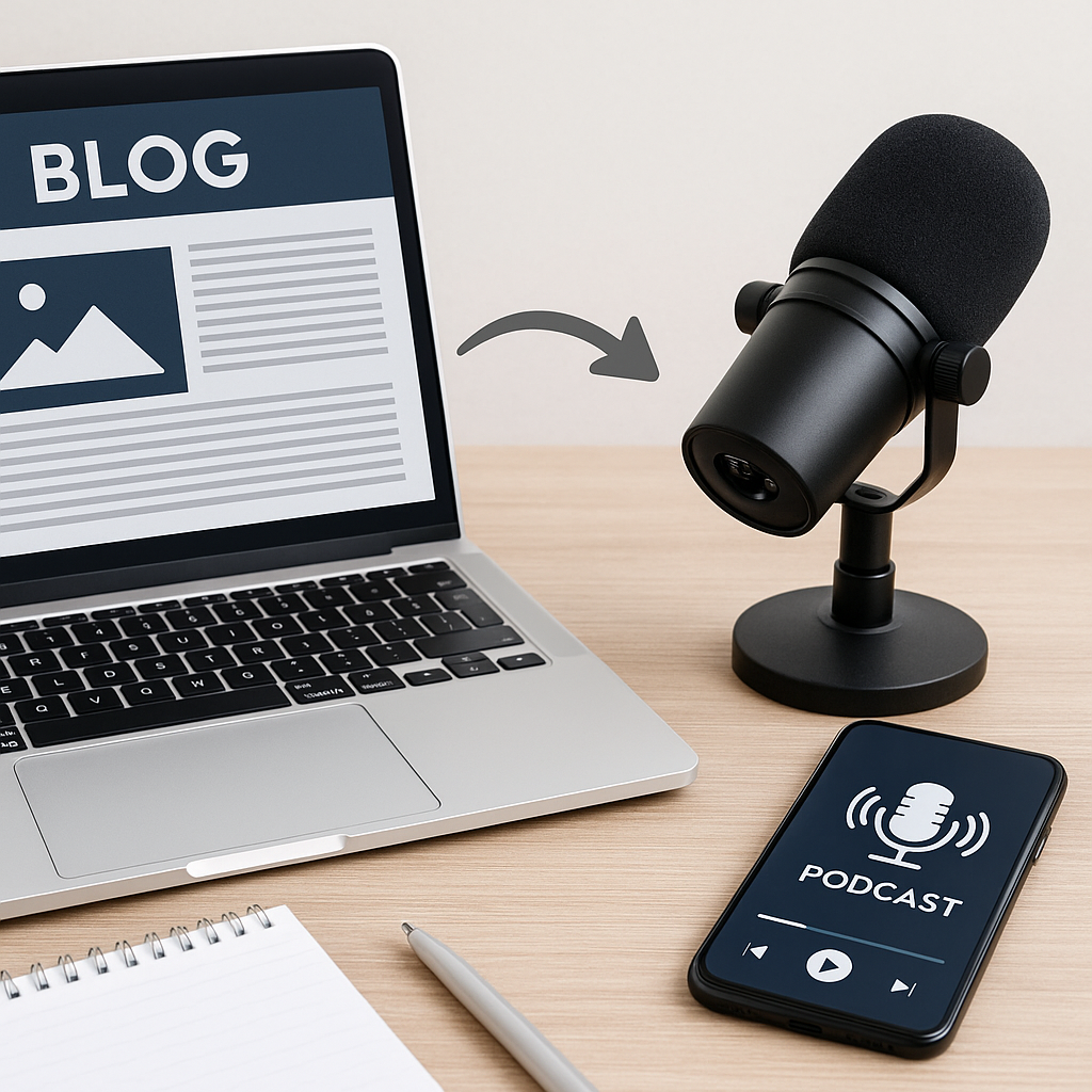 From Blog to Podcast: Easy Content Transformation Techniques