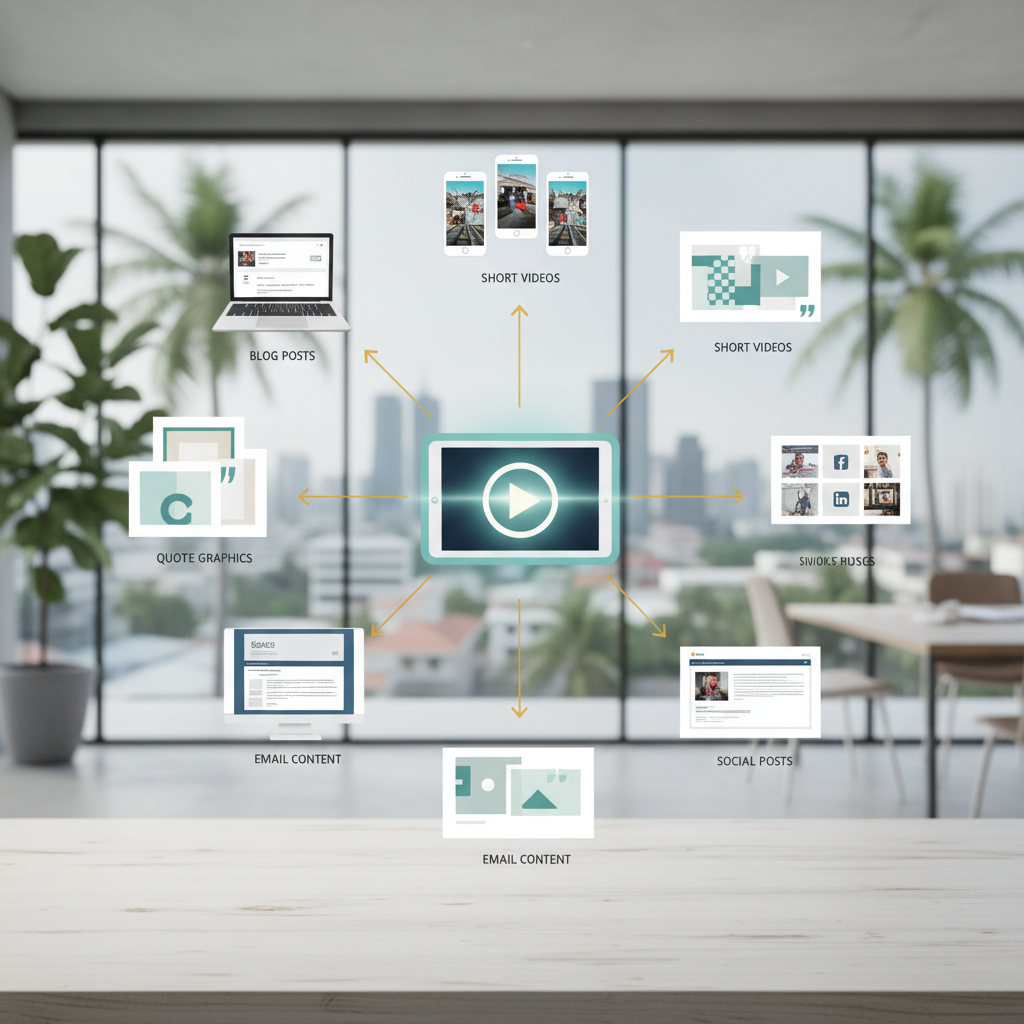 How to Repurpose One Webinar Into a Month of Marketing