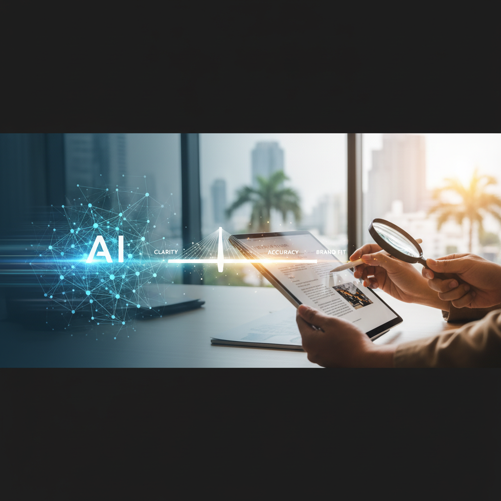 How Human Review Makes AI Content Safer and Stronger