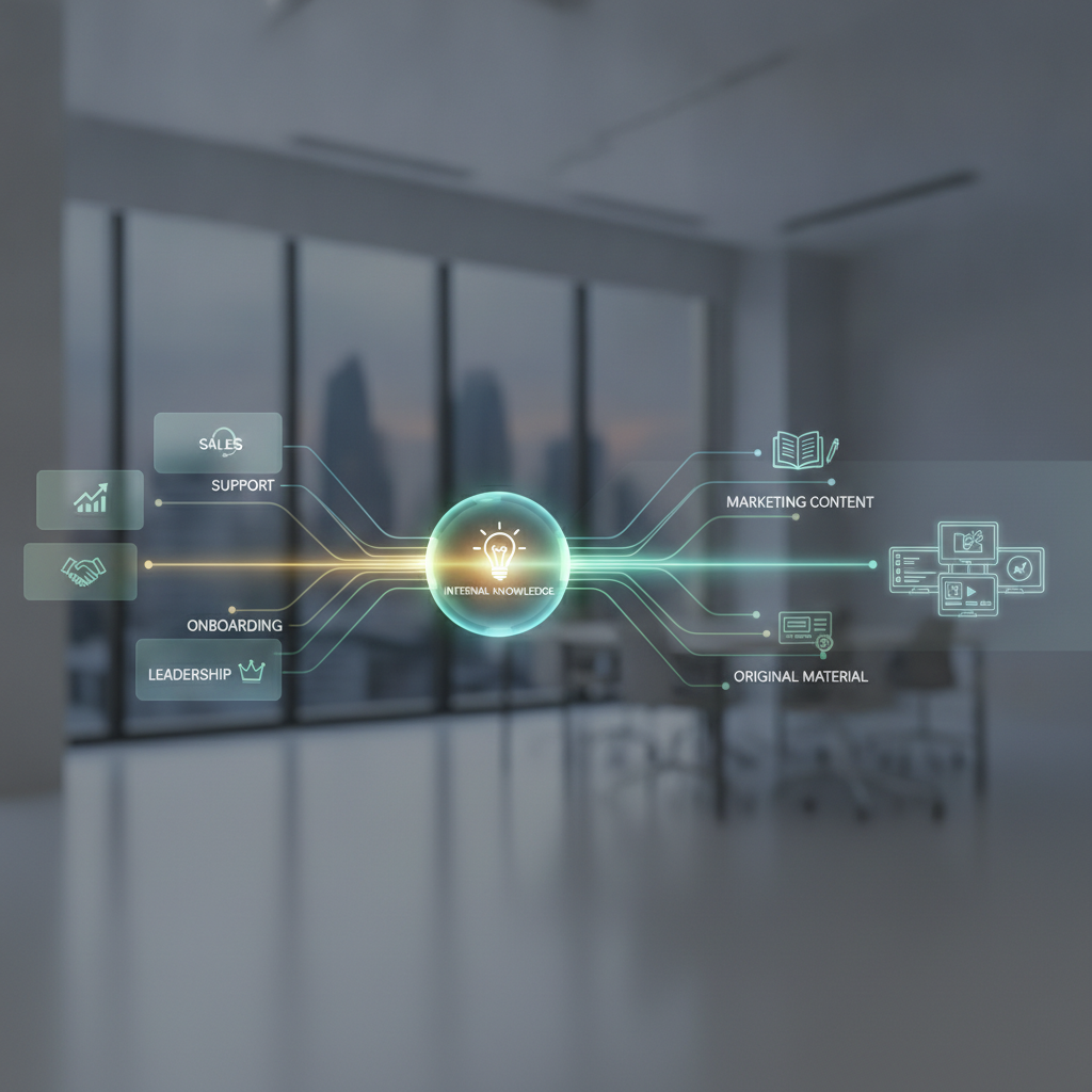 How to Turn Internal Team Knowledge Into Marketing Content