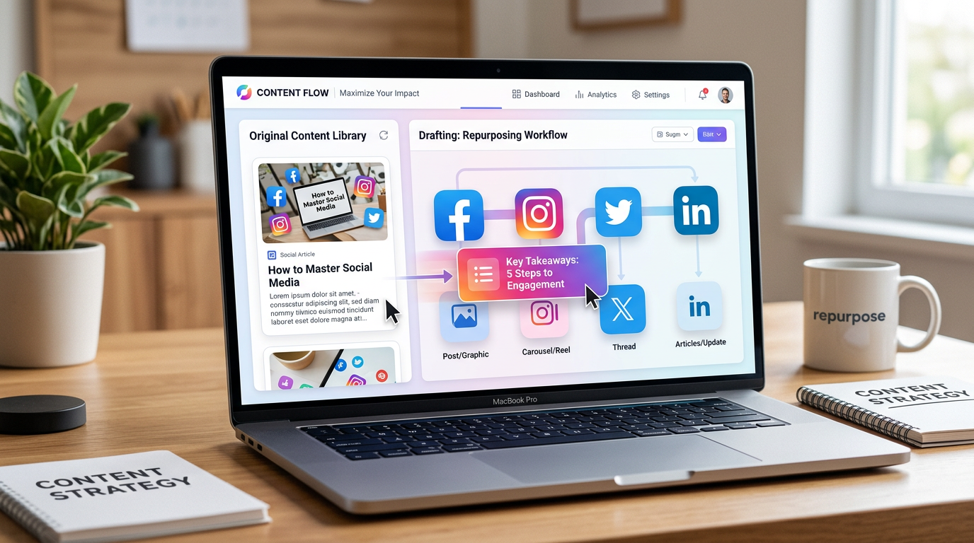 Streamlining social media content workflows with Repostra