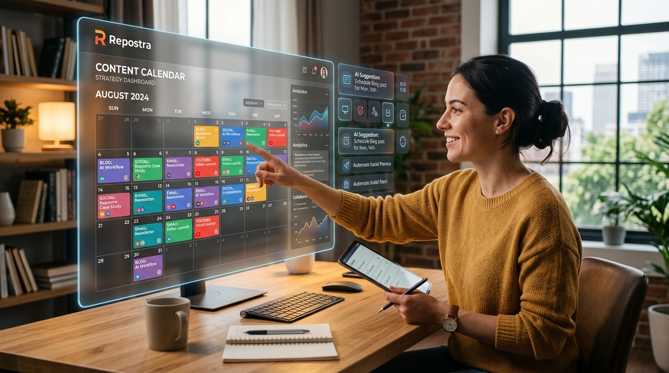 Human and AI collaboration in content creation