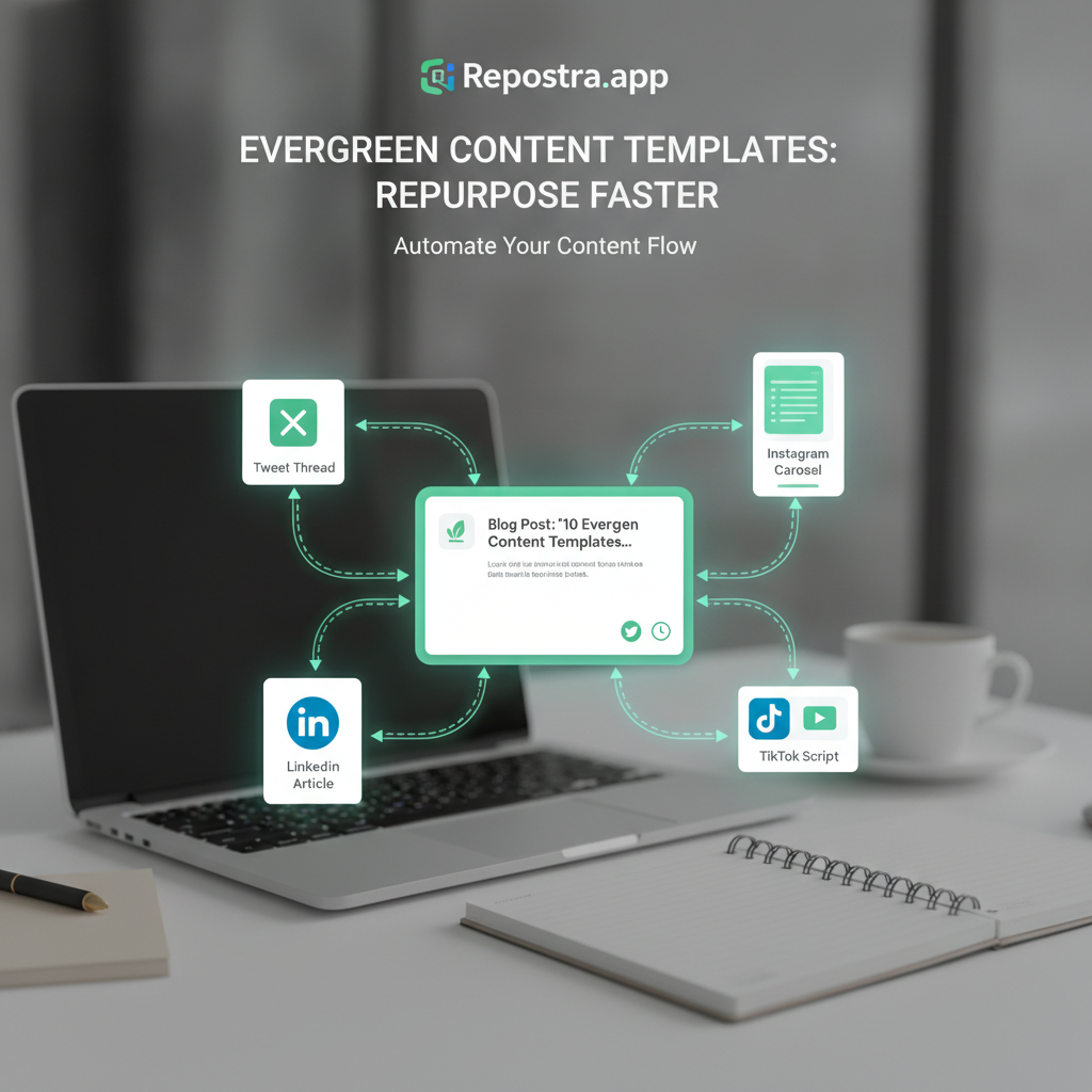 Repostra.app content multiplication dashboard