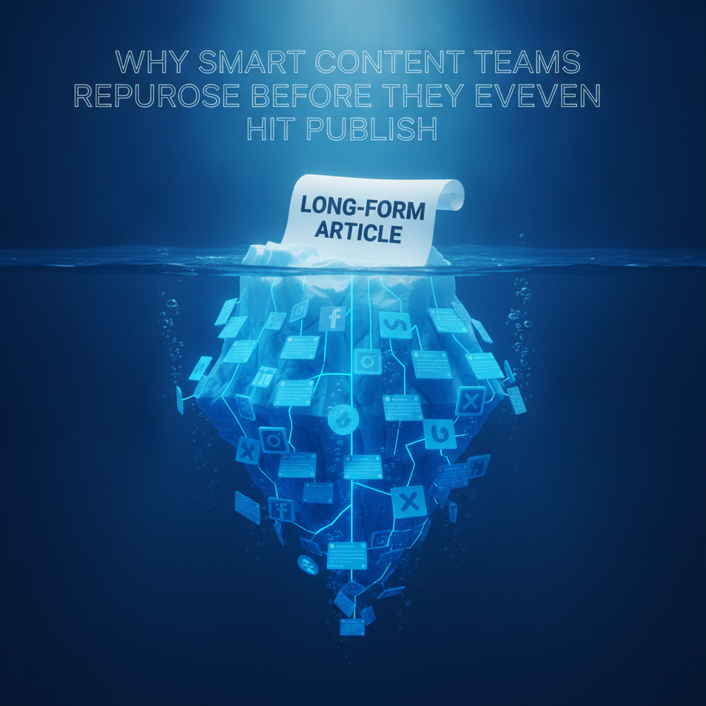 The Iceberg Strategy for content repurposing