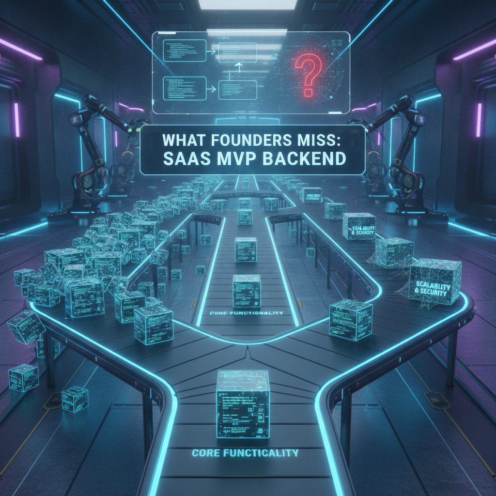 Visual representation of background jobs and queues in a backend system