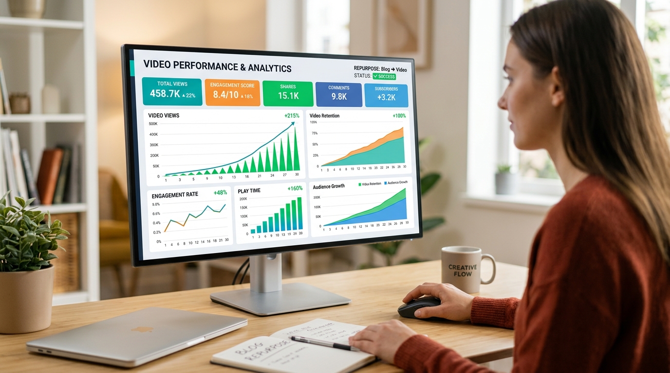 Tracking video performance metrics