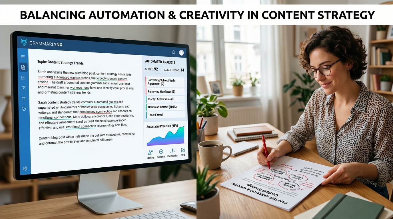 Refining content with AI and human editing
