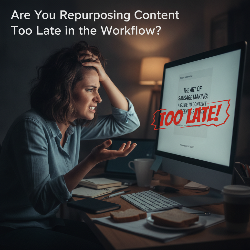 Marketer struggling with single-use content