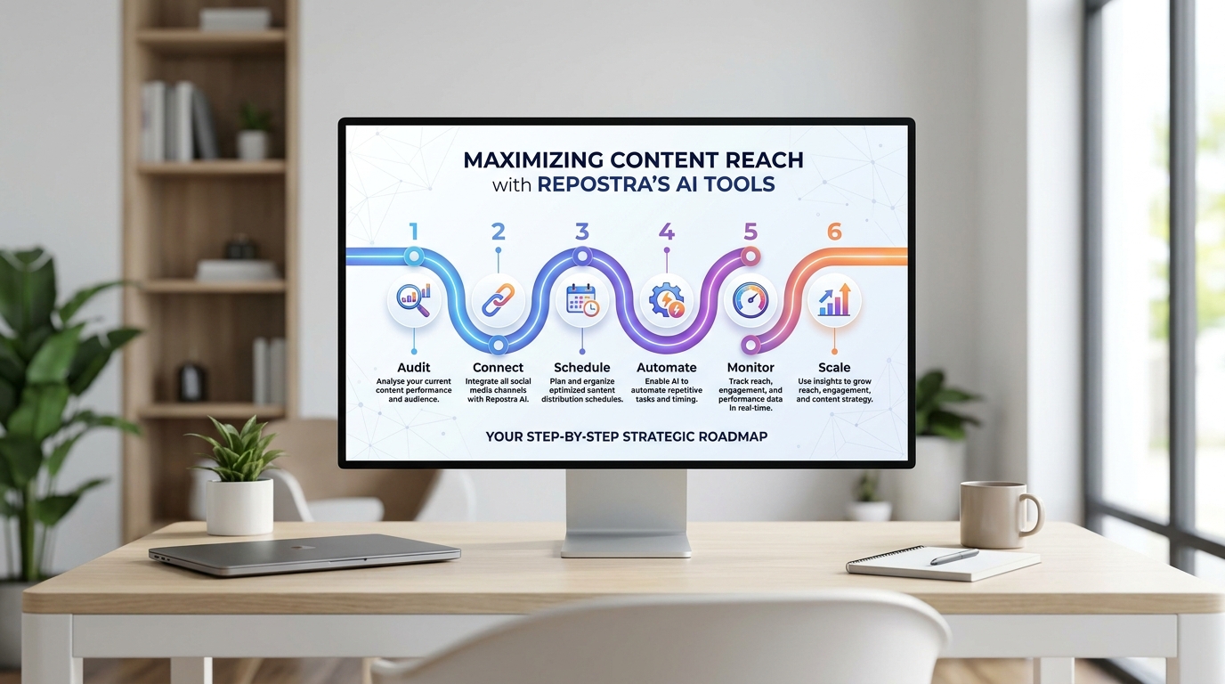 Six step implementation roadmap for AI content distribution