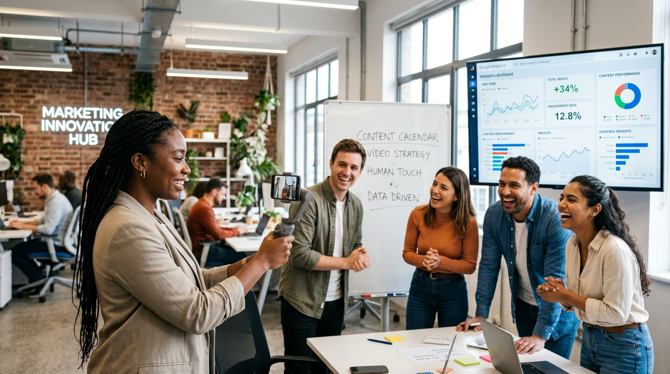 Capturing authentic behind-the-scenes content
