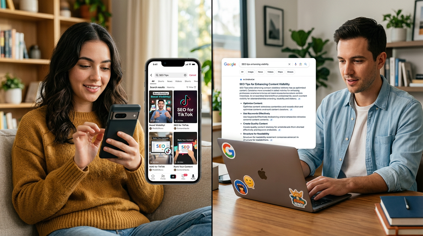 Comparing social media search and AI search platforms