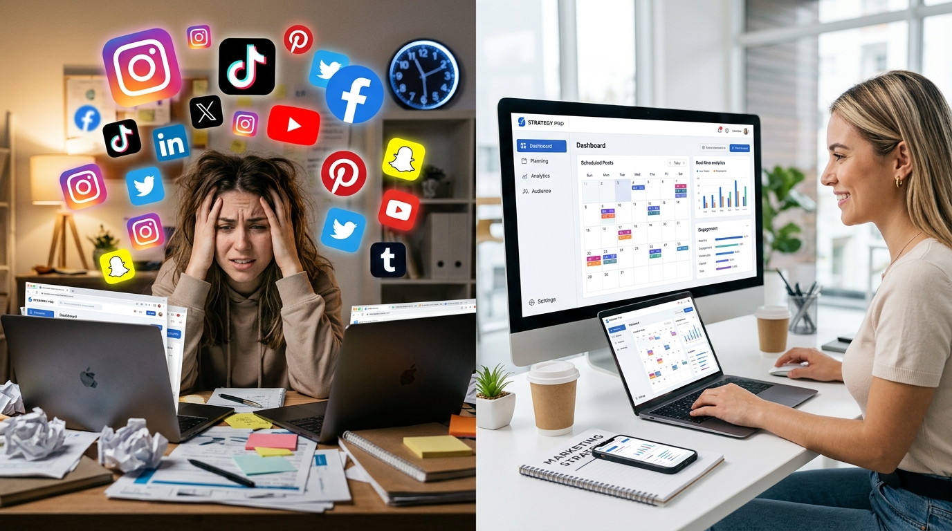 Creator burnout versus efficient social media management
