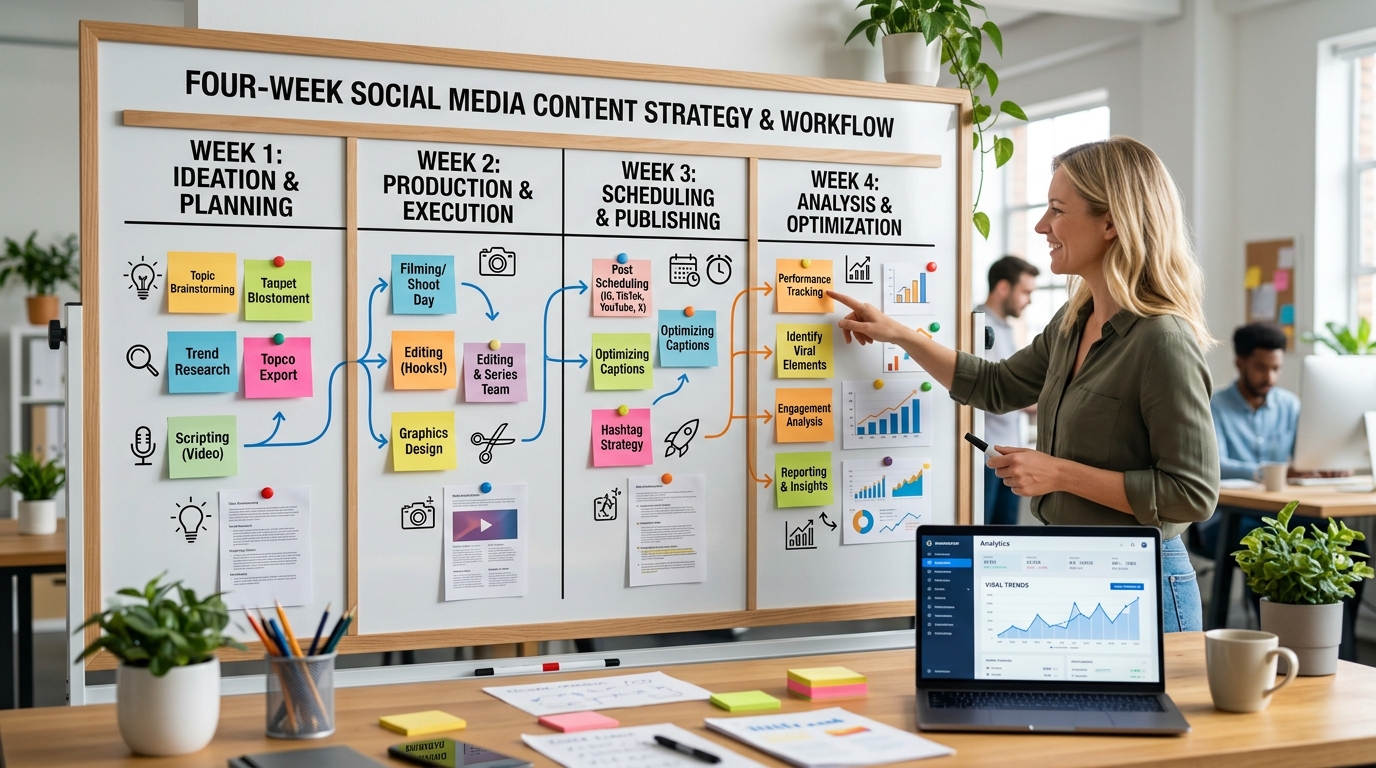 A thirty day social media action plan