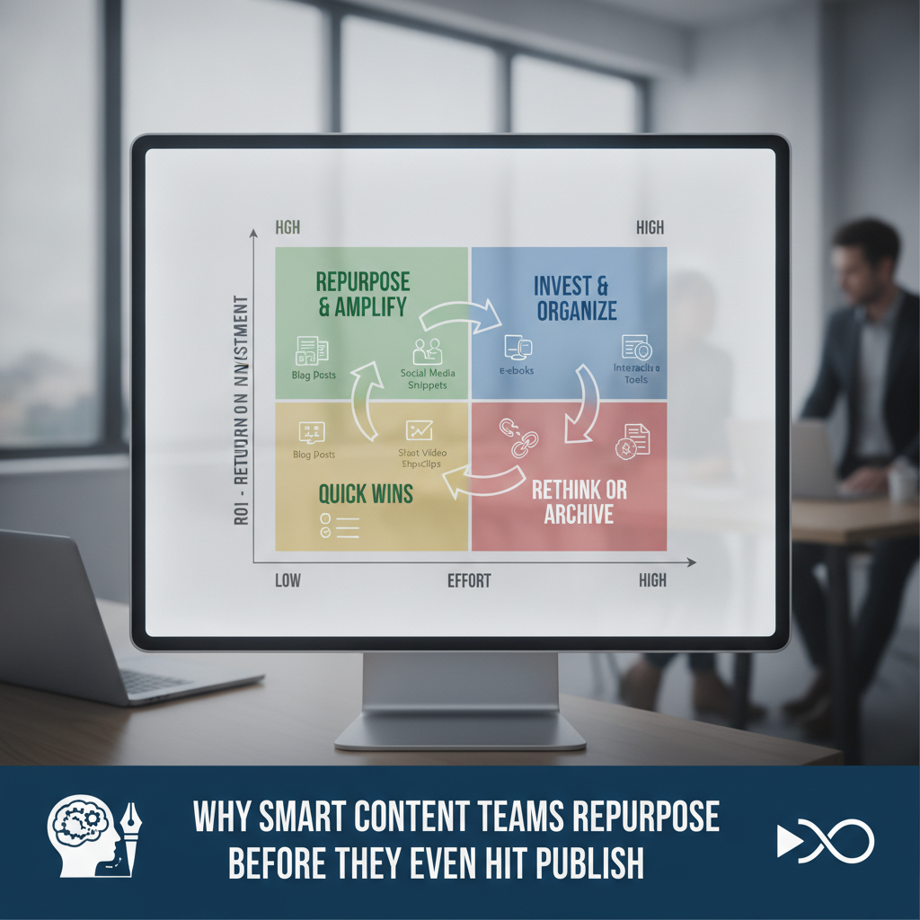 Content repurposing decision matrix