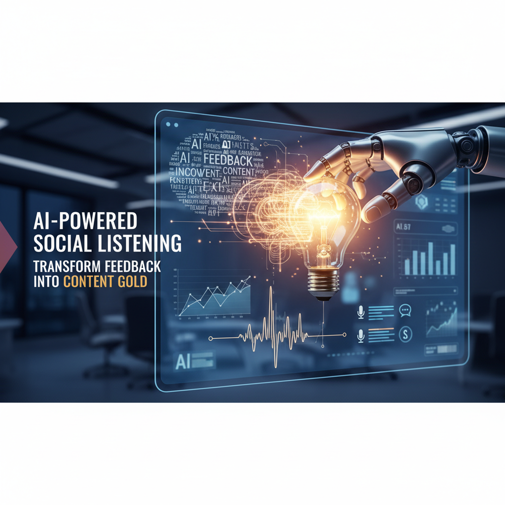 Human and AI collaborating on content strategy